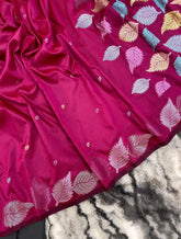 Soft Silk Colourful Weaving Printed Saree
